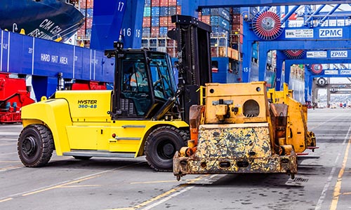 Heavy duty forklifts
